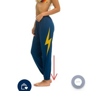 Aviator Nation Bolt Sweatpants L NWT